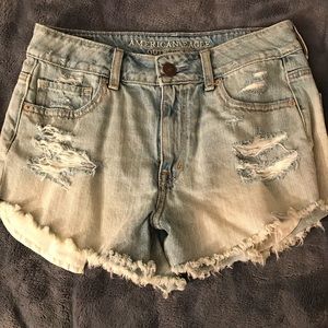 American eagle jean shorts